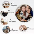 thumbnail image 5 of AISENIN I Love You Blanket Gifts for Couples Custom Blanket with Photo Picture Personalized Christmas Birthday Anniversary Valentines Day Gifts for Boyfriend Girlfriend Wife Husband, 5 of 5