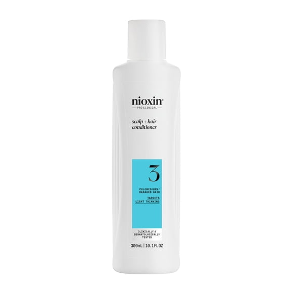 Acondicionador Nioxin System 3 para espesar el cuero cabelludo y el cabello, 300 ml