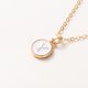thumbnail image 1 of Collar Con Colgante De Letras Inglesas De Metal Metiss Para Mujer A-Z Para Regalo, 1 of 4
