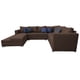thumbnail image 3 of Sala Esquinera en U Corbel Chocolate 4 salas en 1 200x315x255 cm EL BAZAR STORE Moderna modular, 3 of 8