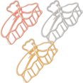 thumbnail image 4 of GOOHOCHY 3 pinzas para el pelo con forma de mariposa, elegantes, accesorios para el pelo para mujer., 4 of 8