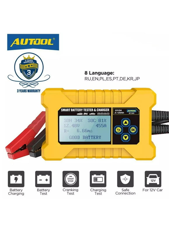 Car Battery Testers in Diagnostic and Test Tools