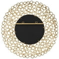 thumbnail image 7 of Uttermost Swirl Round Gold Mirror, 7 of 7