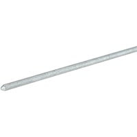5/8" x 6' Galvanized Ground Rod Zinc Coated High Strength Steel, Each