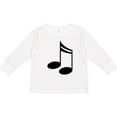 thumbnail image 3 of Inktastic Music Notes for the Music Lover Boys or Girls Long Sleeve Toddler T-Shirt, 3 of 5