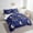 Navy, variant on Erosebridal Tribal Sun Bedding Sets Full Size, Boho Moon Comforter Sets with Sheets, Mystic Constellation Bedding Full Size, Microfiber Bedroom Decorative, 7pcs