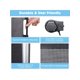 thumbnail image 4 of Yescom Retractable Mesh Baby or Pet Dog Safety Gate Doorways Stairs, 4 of 4