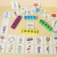 thumbnail image 1 of RYRDWP Clearance Educational Building Blocks for Kids – English Learning Toys for Early Language Development, STEM Skills & Preschool Education, 1 of 6