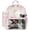 Pink, variant on Clear Backpack for Stadium Events, 12x6x12 bag, clear bag for stadium events for Sport Concerts Festival (Grey)