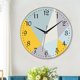 thumbnail image 2 of Reloj de pared grande analógico silencioso con pilas, moderno y decorativo, sin tictac. Geometría, 2 of 9