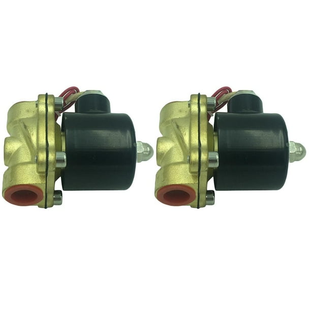 Válvula Solenoide Eléctrica Para Agua, Puerto De Rosca De 1/ | Cuotas