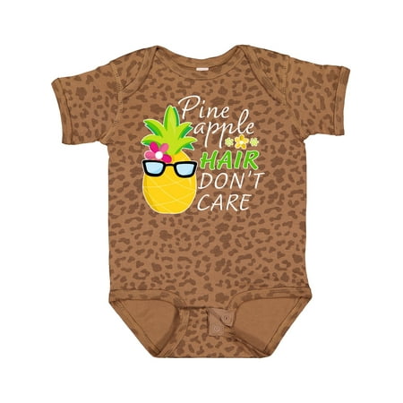 

Inktastic Pineapple Hair Dont Care Gift Baby Boy or Baby Girl Bodysuit