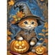 thumbnail image 5 of 2 Uds 5D DIY Halloween Calabaza Gato Arte 30x40cm, 5 of 9