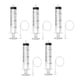thumbnail image 1 of Jeringa de tinta de 30 ml x 5 con tubos de distribución metálicos PZNOG, 1 of 6