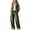 Army Green, variant on Two Piece Linen Sets for Women Sleeveless Button Down Cargo Vest and Wide Leg Pants Matching Set with Pockets Casual Streetwear Summer Spring Outfits