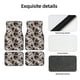 thumbnail image 4 of Fotbe Cow Skin Juego de 4 Tapetes para Auto con Estampado – Alfombrillas de Goma Reforzada, Diseño Antideslizante, Protección para Todo el Año – Vehículos, Autos, Camionetas y SUVs, 4 of 7
