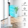 thumbnail image 4 of 48 Inch Tower Fan with Remote Control Quiet Bladeless Tower Fan, 4 of 7