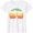 White, variant on Palm Tree Retro Tropical Beach Shirt T-Shirt