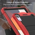 thumbnail image 3 of For Xiaomi Redmi Pad SE Shockproof Silicone Hybrid PC Tablet Case with,iPhone 15 Pro, 3 of 7