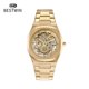 thumbnail image 2 of Bestwin Wristwatch Quartz Wholesale Fashion Skeleton Butterfly Clasp Exhibition Caseback Men's Quartz Wrist Watch - Luxury Waterproof Fashion Business Casual Sport Watches with Luminous Calendar Analo, 2 of 4