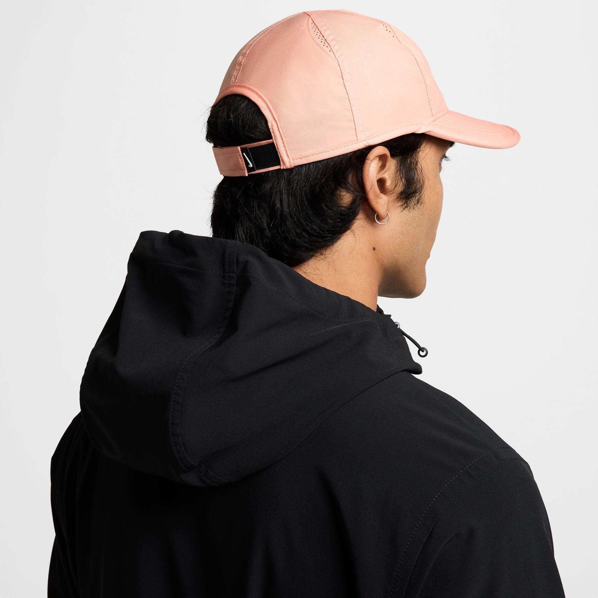 coral nike hat