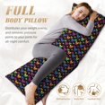 thumbnail image 3 of KLL Ultra Soft Microfiber Body Pillow Cover/Pillowcases 20"x54" with Hidden Zipper Closure-Rainbow Butterfly, 3 of 5