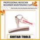 thumbnail image 4 of Eigraketly Guitarra eléctrica debajo del calibre de cuerdas puente Metal acrílico Pin extractor mantenimiento de medición músico profesional Accesorios para instrumentos musicales Eigraketly OD025206-00, 4 of 6