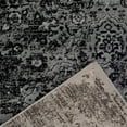 thumbnail image 5 of Luxe Weavers Victoria 4620 Distressed Floral Area Rug Carpet, Gray / Size 5x7, 5 of 5