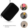 thumbnail image 4 of Estuche de transporte para GPS de 5 pulgadas, funda protectora rígida portátil, bolsa de almacenamiento para navegador GPS de automóvil Garmin/Tomtom/Magellan con pantalla de 5 pulgadas, color negro, 4 of 5