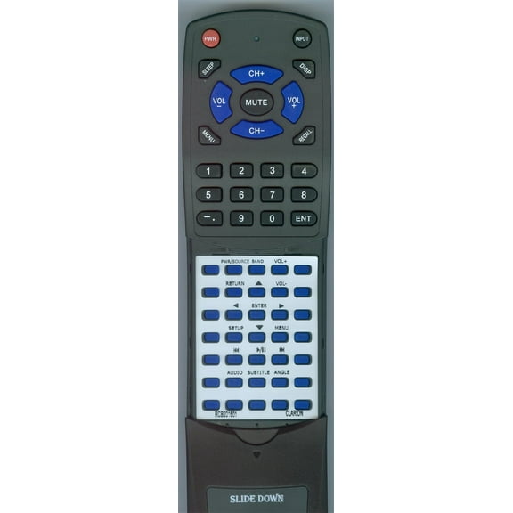 Replacement Remote for Clarion RCB201, CMV1