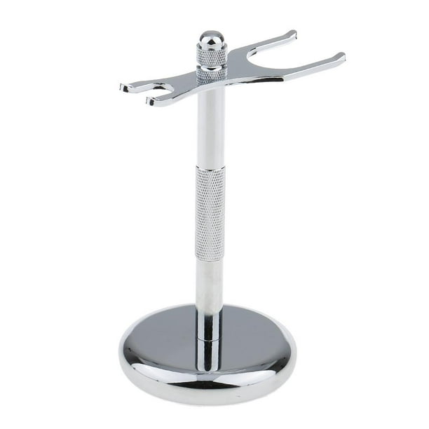 Deluxe Salon DoubleEnds Shaving Tool Display Stand Rack Shave Brush