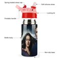 thumbnail image 3 of The Twilight Saga Kids Water Bottle Stainless Steel Vacuum Insulated Water Cup With Covered Pop-Up Straw, 3 of 8