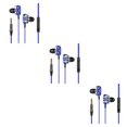 thumbnail image 1 of Cateissary Auricular con cable Reducción de ruido Escuchar música Ver video Auriculares Type7 NO7, 1 of 6
