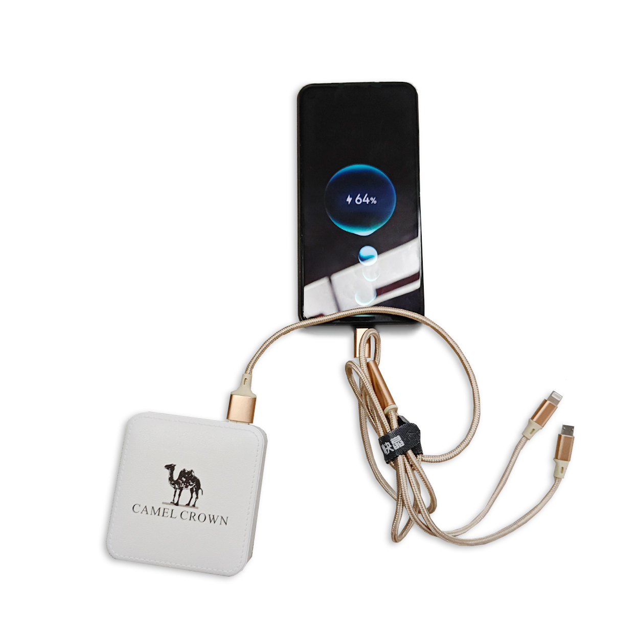 CAMEL CROWN 3000mAh Portable Battery, Power Bank with  LED Indicator