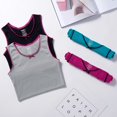thumbnail image 5 of Buyless Fashion Girls Tank Tops - Sleeveless Cami Tanks Cotton Undershirts for Dance Gymnastics, Kids & Toddler Size (8 Pack), 5 of 7