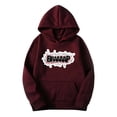 thumbnail image 1 of Sudadera con capucha para hombre, informal, con estampado navideño, de manga larga, tipo blusa, 1 of 4