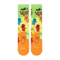 thumbnail image 2 of Cool Socks Sour Patch Kids Colors Crew Socks Cool Novelty Sweet Treat Candy Merch Rainbow Soft, 2 of 4
