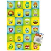 Disney Pixar - Aliens Group Wall Poster with Pushpins, 14.725" x 22.375"