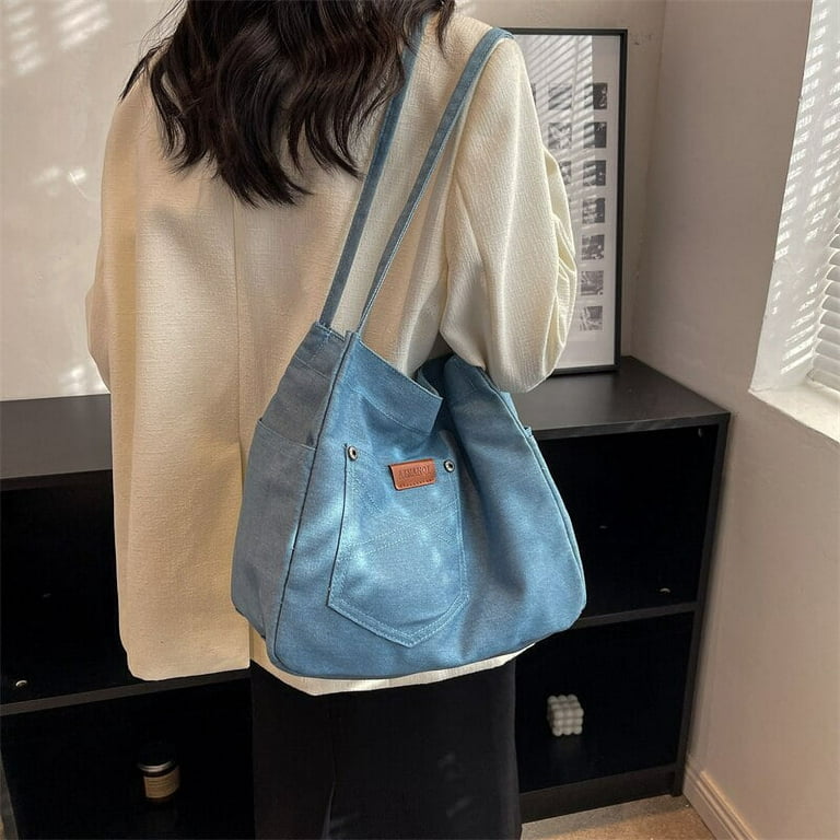 Fashion Sky Blue Casual Messenger Bag Women's Bags 2023