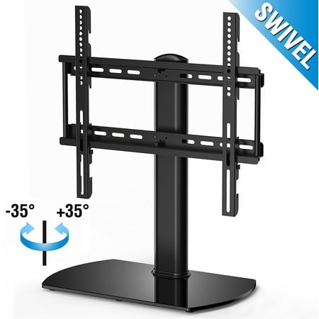 Fitueyes Universal Swivel Tabletop TV Stand Base with mount for 32 37 40 42 45 50 inch Samsung Vizio Tv TT104501GBF