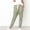 Green, variant on OKBOP High Waist Cargo Pants for Women Cuffed Drawstring Casual Fall Trousers Travel Elastic Waist Slim Fit Baggy Wide Leg Sweatpants