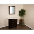thumbnail image 6 of 32 in Single sink vanity-wood-sable walnut cabinet only, 6 of 9