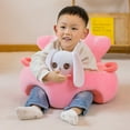 thumbnail image 6 of Baby Sofa Support Seat Cover Plush Chair Learn To Sit Comfortable Cartoon Toddler Nest Puff Wash No Stuffing Cradle, 6 of 20