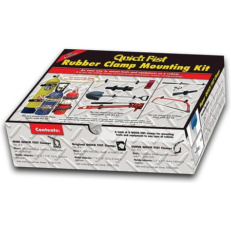 

END OF ROAD 8 piece Quick Fist Clamp Mounting Kit - 90010