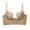 ZY1 Beige, variant on Women Solid Low Back Bras Underwired U Shape Backless Bras Multiple Convertible Straps Underwire Bra Beige L