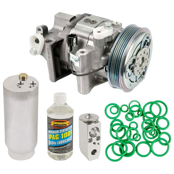 For Nissan Sentra OEM AC Compressor w/ A/C Repair Kit - BuyAutoParts