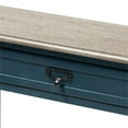 thumbnail image 6 of Bowery Hill Contemporary Wood 1-Drawer Console Table in Blue, 6 of 10