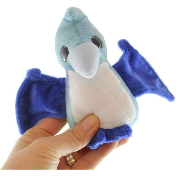 Cute Baby Pterodactyl Dino Plush Stuffed Animals- Adorable Mini Plushie Pteranodon Dinosaur Stuffie