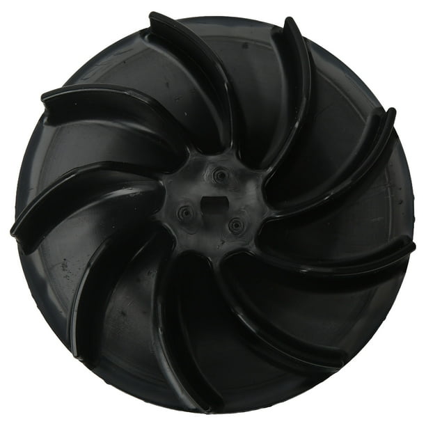 Ventilador impulsor de aspiradora ABS negro, repuesto para soplador de hojas 125-0494, compatible con soplador eléctrico Toro