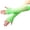 C, variant on Screentouch Gloves Short Tulle Mittens Stretchable Coarse Net Gloves Fingerless Costume Accessories for Male and Women